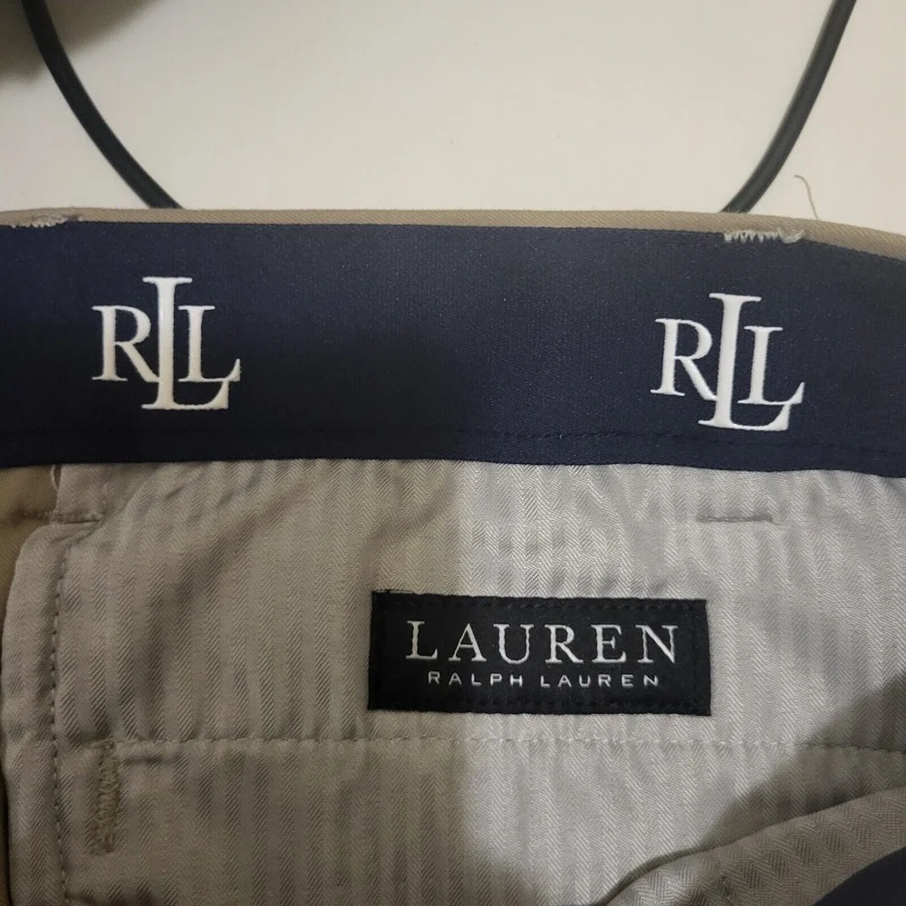 Ralph Lauren,‎ Black Label, Men's  Khaki  Pants, Size W 36x32 L
